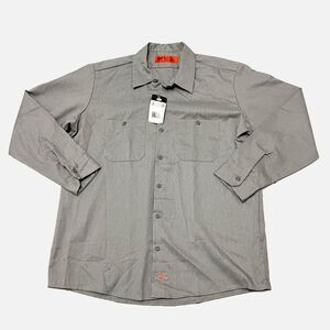 Dickies Industrial Long Sleeve Workwear Shirt LL536SV Size XL NWT